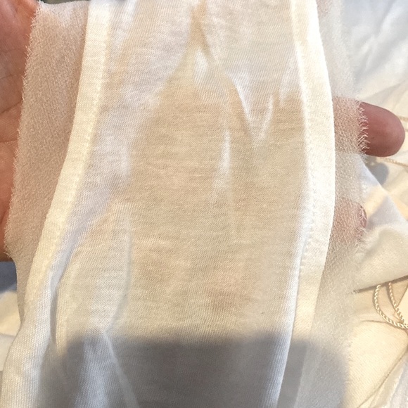 NWT Rebecca Taylor Jenna Tank in Sea Salt🤍⭐️🤍 - Picture 8 of 10